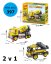 Building Set Construction Machines 2-in-1 – Cement Mixer or Dump Truck | 397 pcs