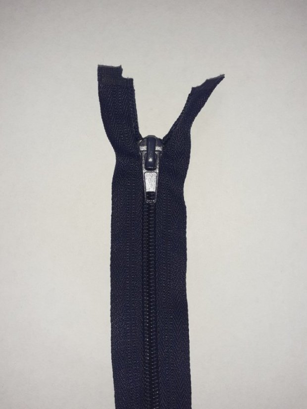 Zips 80cm špirálový, modrý