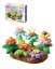 Stavebnica kvetinová záhradka so zvieratkami, 38 dielikov, pre deti od 3 rokov
