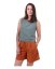 Linen women's shorts, cinnamon