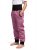 Children’s softshell pants with fleece – pink