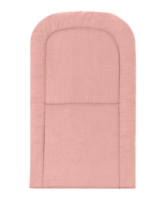 Baby mat for nest or stroller, powder pink