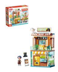 Large building blocks Café, 116 pieces, for kids age 3+