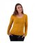 Nursing T-shirt Catherine, long sleeves – mustard
