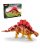 Stavebnice dinosaurus Stegosaurus (36 cm dlouhý) s pohyblivými prvky, 697 dílků