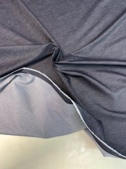 Riflovina 70% bavlna, 27% PES, 3% elastan, tmavo modrá, 1 meter