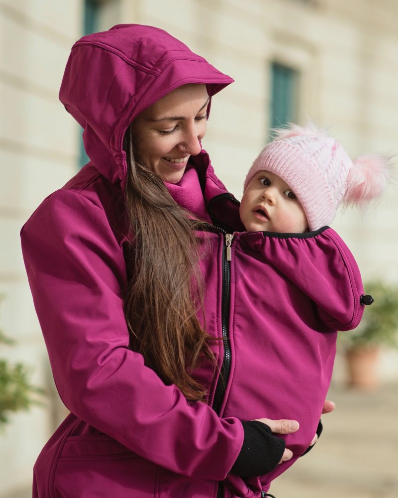 Babywearing softshell jackets - Jožánek