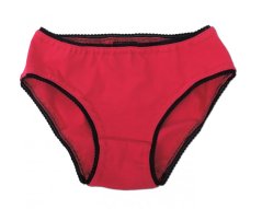 Cotton panties for girls, salmon pink