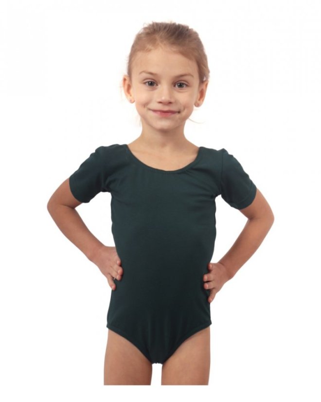 Balletttrikot für Mädchen, Flaschengrün