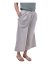 Cullotes-Leinenhose für Damen, grau - Größe: 46