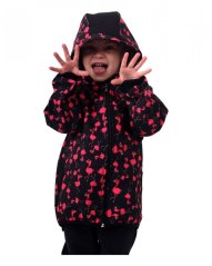 Children´s softshell jacket, flamingos