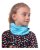 Kids’ neckband, turquoise