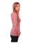 Breast-feeding roll-colar T-shirt Katerina, old rose - Size: XS/S
