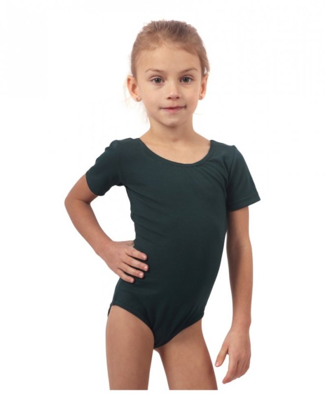 Balletttrikot für Mädchen, Flaschengrün