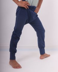 Baggy pants for kids, jeans blue