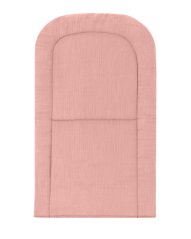 Babymatte für Nestchen oder Kinderwagen, pudrig rosa