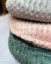 Baby nest for newborns – large MINKY design from birth, green