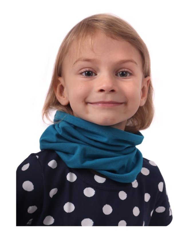 Halstuch für Kinder, dunkeltürkis