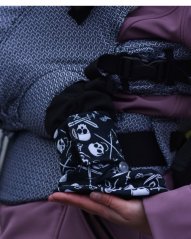 Softshell booties, fleece inside
