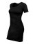 Breast-feeding dress Elena, short sleeves, black - Size: XS/S