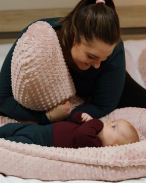 Nursing pillows, baby nests - Colour - grey