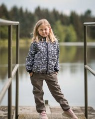 Children´s softshell jacket, panda