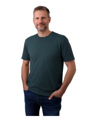 Herren T-shirt Marek, kurze Ärmel, dunkel grün