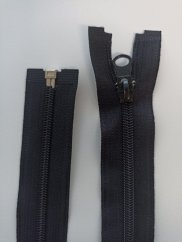 Zips špirálový 6mm, čierny, RÔZNE DĹŽKY