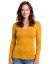 Dámské tričko Brigita, dlouhý rukáv, hořčicová - Velikost: L/XL