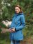 Babywearing softshell jacket Alice (front/back use) + MATERNITY INSERT, PETROLEUM - Size: M/L