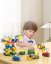 Large building blocks robot from cars 6-in-1, 57 pieces, age 3+