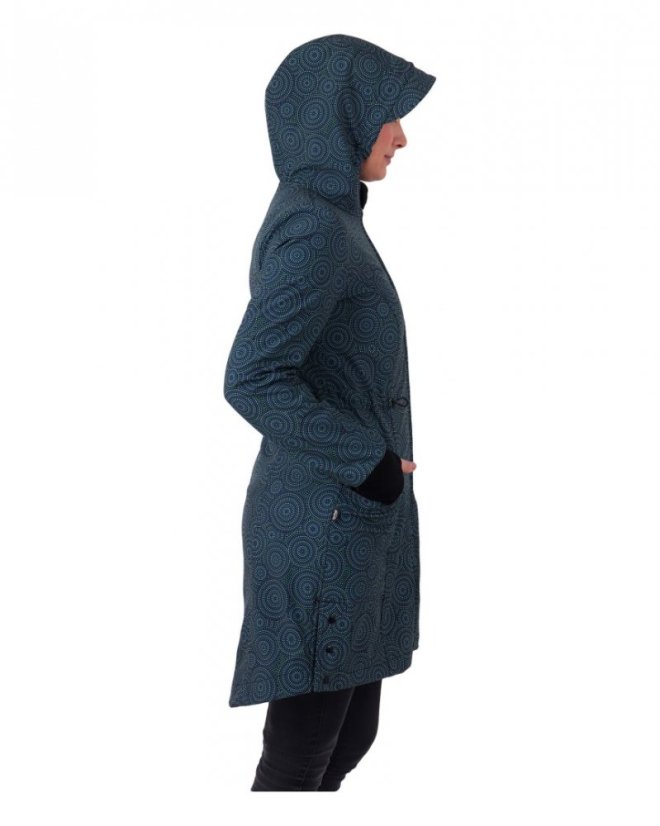 Dámský softshellový kabát Hana, mandaly - Velikost: M do 165 cm