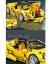 Stavebnice Technic závodní auto dlouhé 25 cm, natahovací s otvíracím kufrem, žluté, 391 dílků