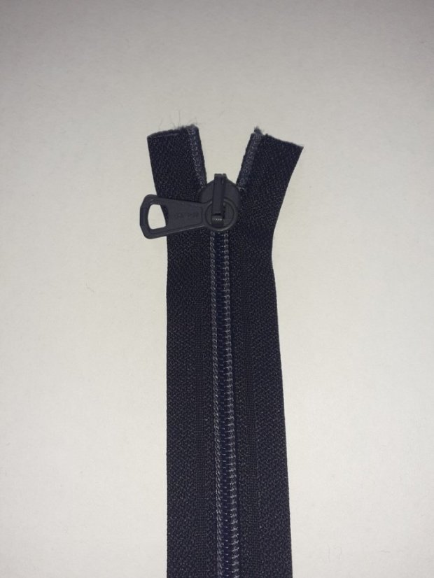 Zips 80cm špirálový, modrý