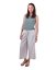 Cullotes linen pants for women, grey