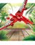 Stavebnice velký Pterosaurus (rozpětí 43cm), létající dinosaurus s pohyblivými prvky, 308 dílků