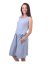 Muslin nursing dress Marlen, light blue