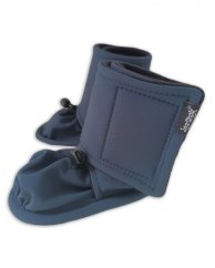 Zimní softshellové capáčky pro miminka – tmavě modré