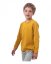 Children's T-shirt, long sleeve, mustard