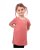 Girls’ T-shirt, short sleeve, oldrose