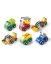 Large building blocks robot from cars 6-in-1, 57 pieces, age 3+