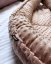 Baby nest for newborns – large MINKY design from birth, powder pink.