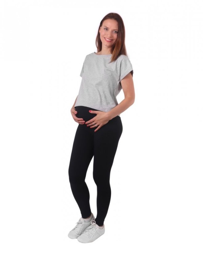 Umstandsleggings, schwarz
