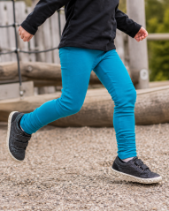 Children's leggings, dark turquoise