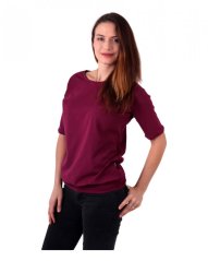 Damen oversized Shirt Darina, Zyklamen