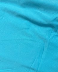 2. quality: 3.3m cotton knit with elastane, 185gr/m2, turquoise, 3.3m