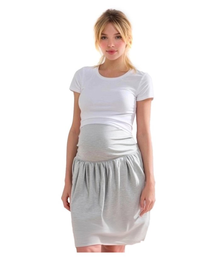 Treat ürself balloon skirt (gray) Check shirts balloon skirt – Treat Ürself