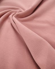 Fabric remnants: cotton knit with elastane, 185gr/m2, dusky pink