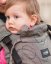 Ergonomische Babytrage für Neugeborene, graugrün
