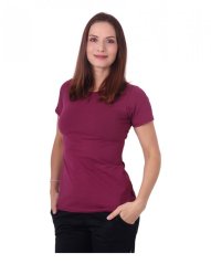 Women’s T-shirt Natalie, short sleeves, cyclamen